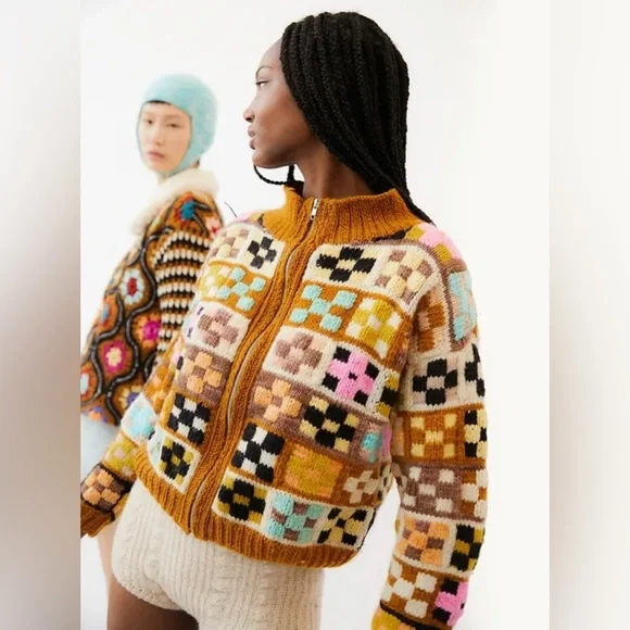 Tach Hand Knit Sweater XS - Picture 2 of 6